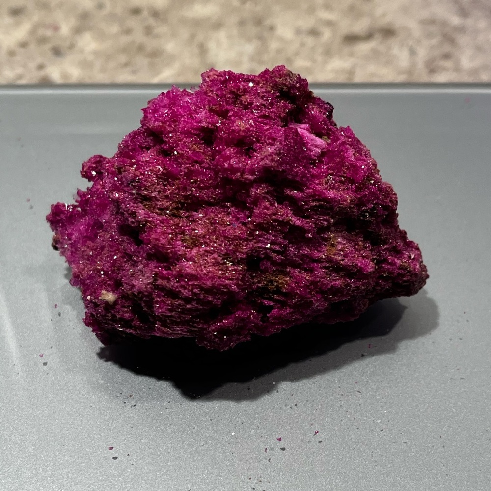 Raw Ruby with UV Flashlight